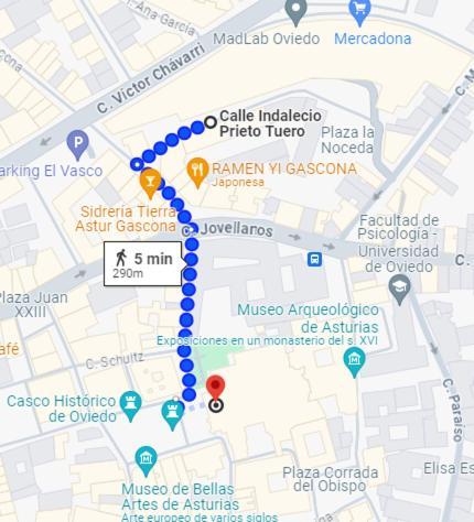 شقة Oviedo Historico Wifi & Parking Gratuito المظهر الخارجي الصورة